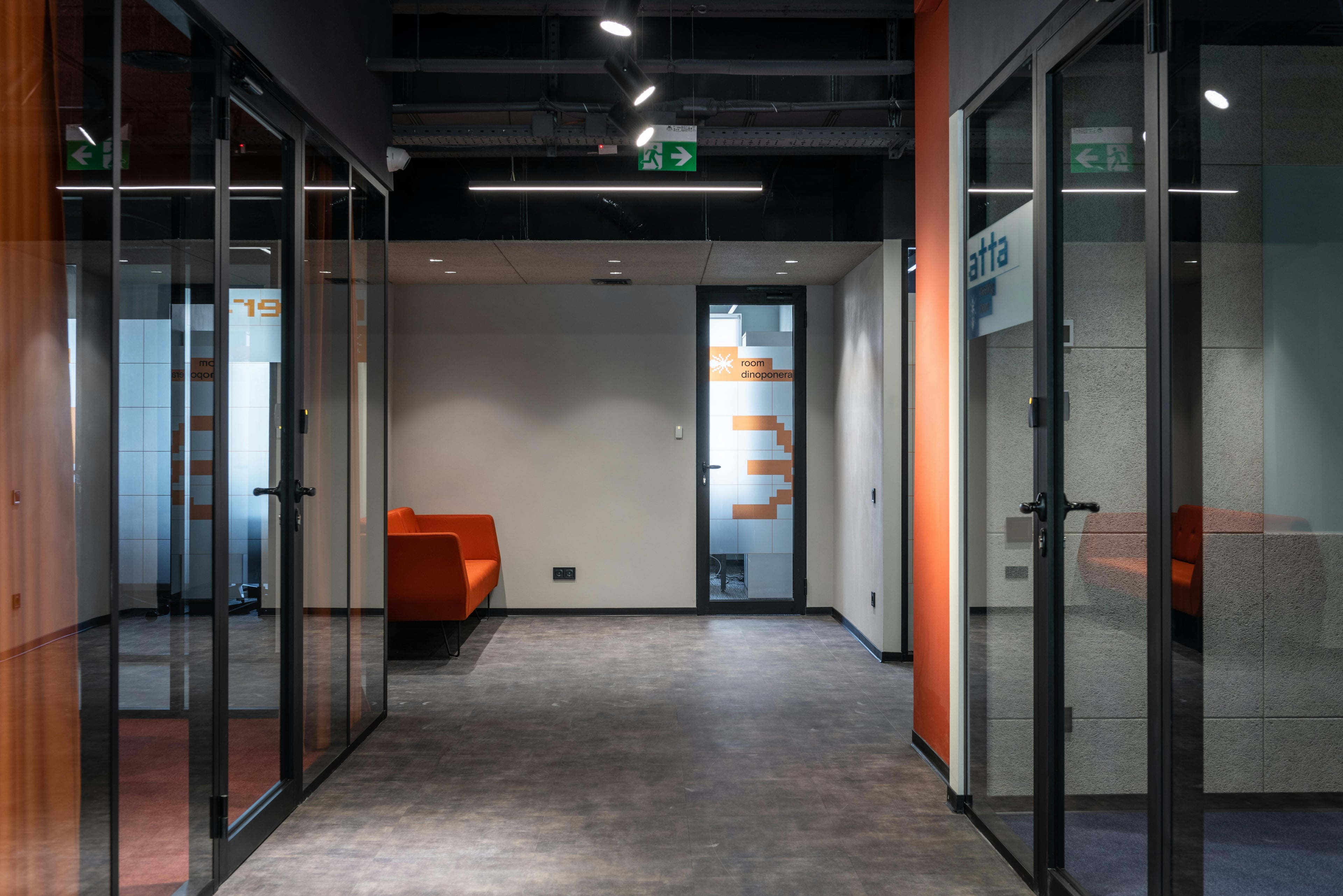 Interior photograph from project 5