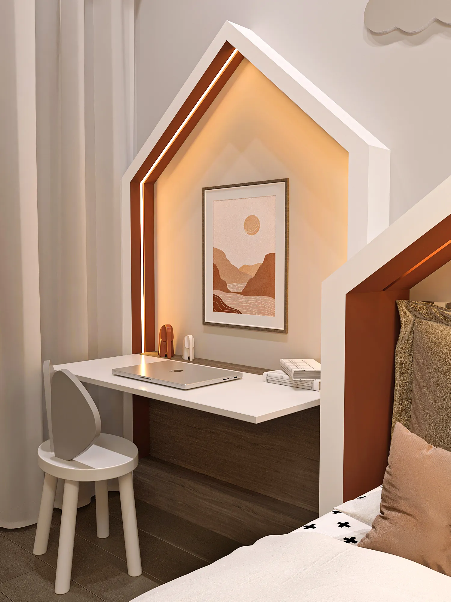 Interior photograph from project 6