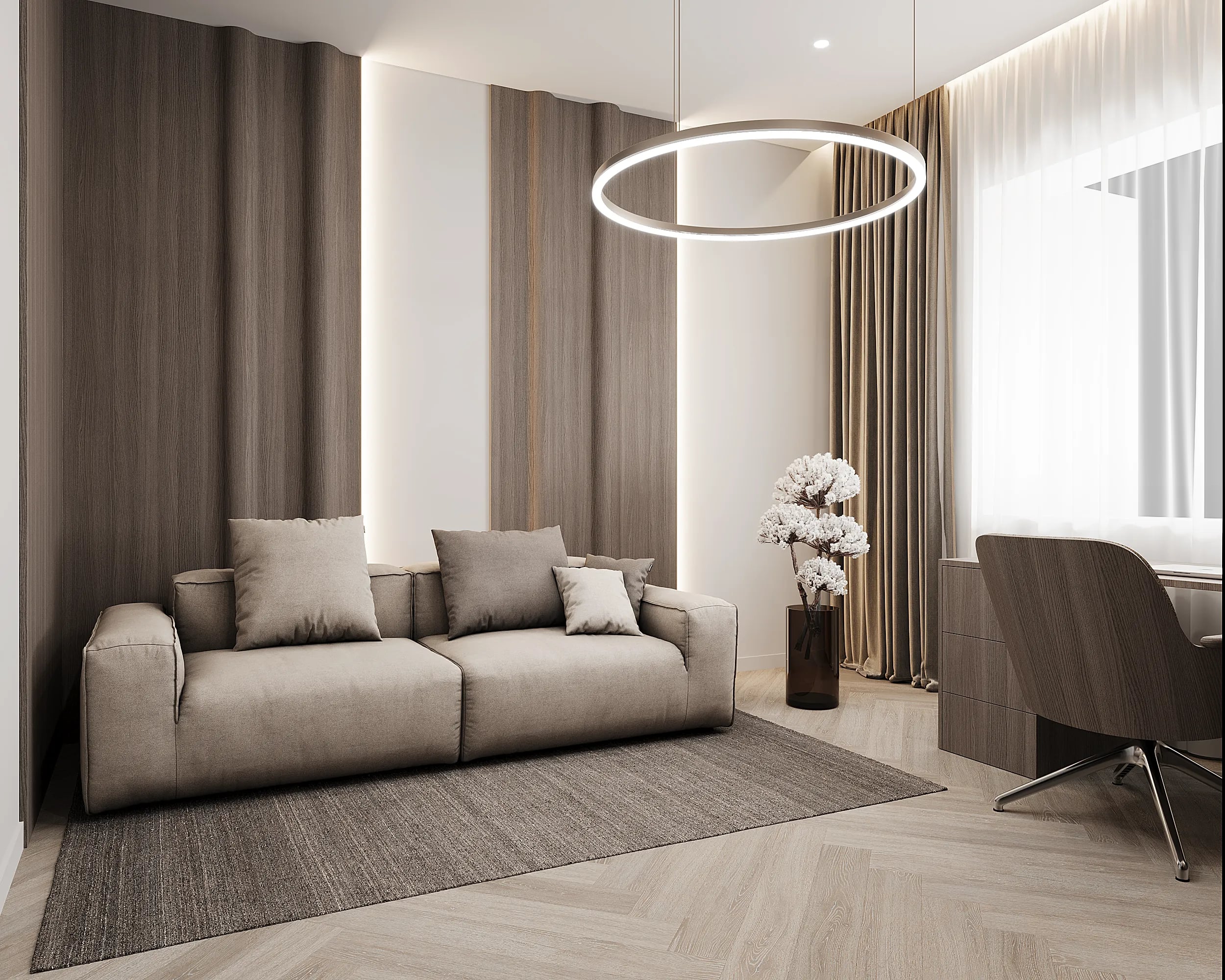 Interior photograph from project 5